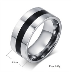 Anillo para hombre en acero inoxidable