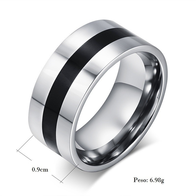Anillo para hombre en acero inoxidable