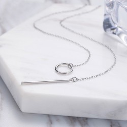 Collar Dije Elegante En Plata
