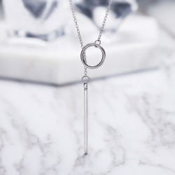 Collar Dije Elegante En Plata