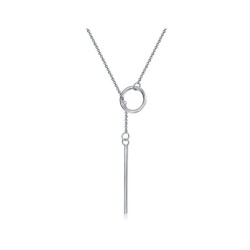 Collar Dije Elegante En Plata
