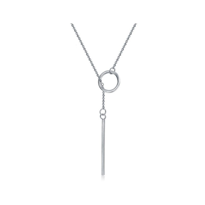 Collar Dije Elegante En Plata