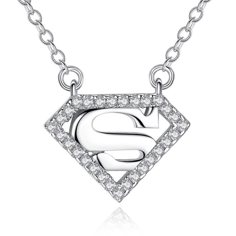 Collar super mamá en plata