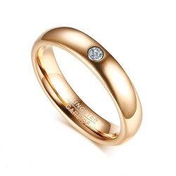 Argollas De Matrimonio En Tungsteno Color Oro Rosa