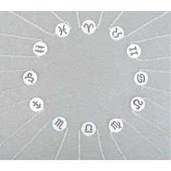 Pulseras de plata signos del zodiaco constelaciones