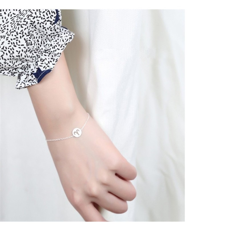 Pulseras de plata signos del zodiaco constelaciones