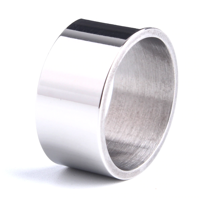 Anillo personalizado para grabar en acero inoxidable