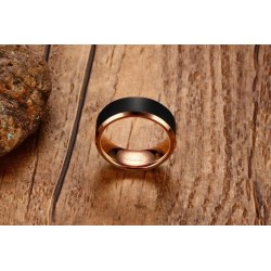 Argolla para hombre en tungsteno