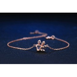 Set de plata garra de perro en cuarzo