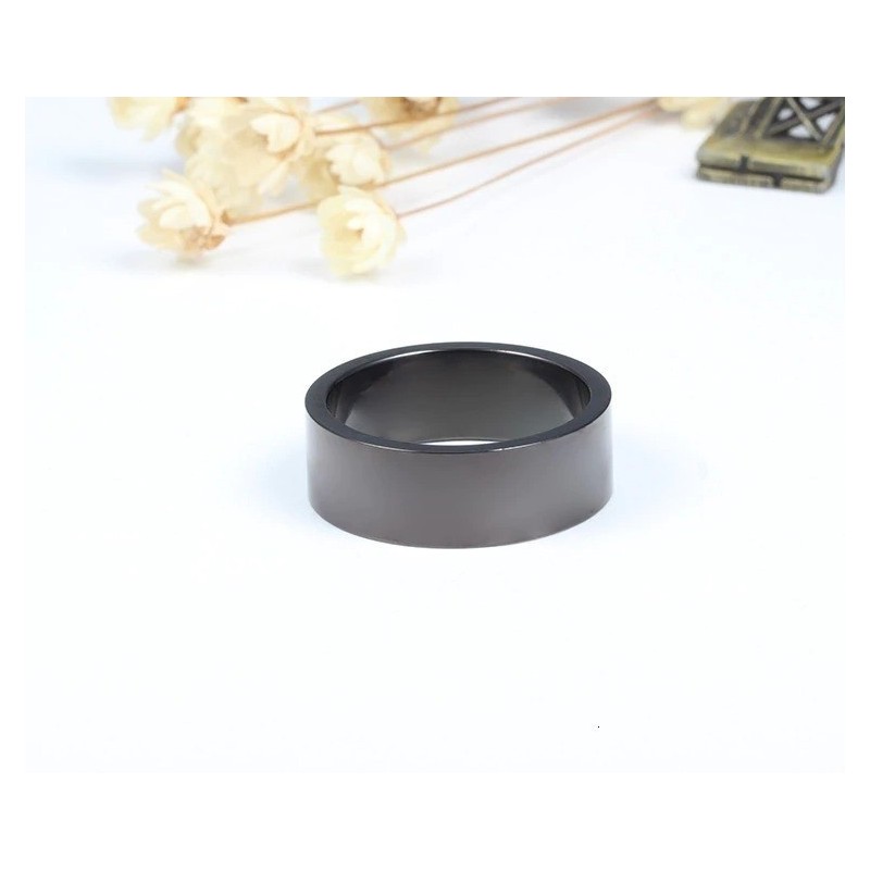 Argollas de matrimonio zirconia en acero inoxidable