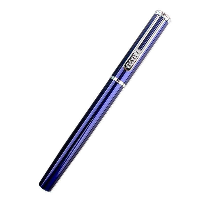 Pluma estilográfica personalizada elegante azul