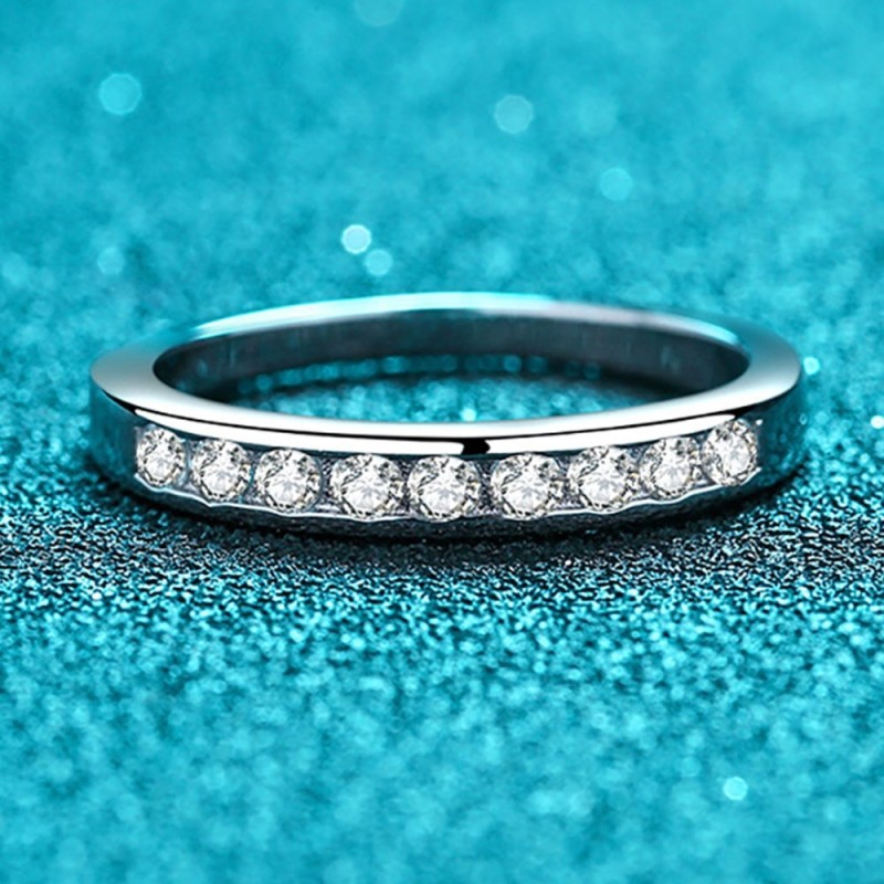 Argollas de matrimonio en plata estilo Babilonia - Sortijas de boda