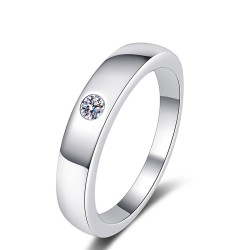 Argollas de matrimonio en plata amor puro - anillos de boda - alianzas