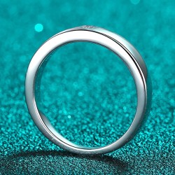 Argollas de matrimonio en plata amor puro - anillos de boda - alianzas