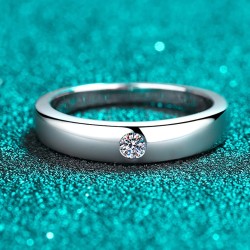 Argollas de matrimonio en plata amor puro - anillos de boda - alianzas