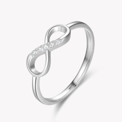 Anillo en plata amor infinito - anillo para mujer
