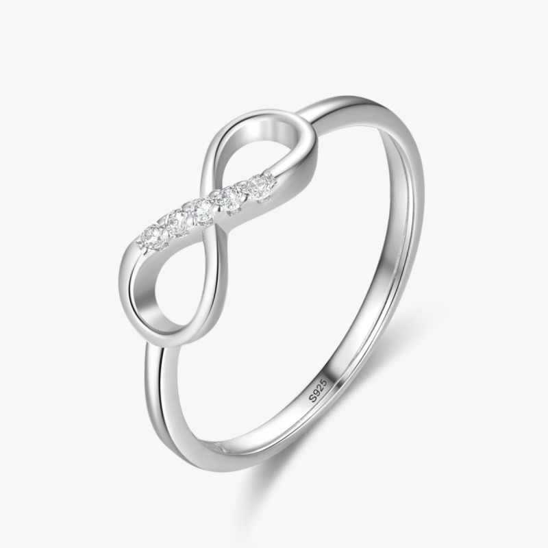 Anillo en plata amor infinito - anillo para mujer
