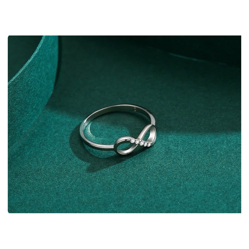 Anillo en plata amor infinito - anillo para mujer