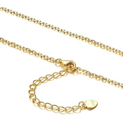 Collar relicario alas doradas personalizable en plata