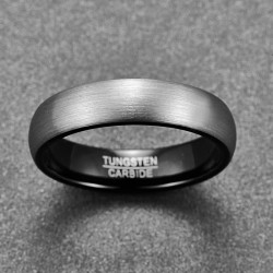 Argollas de matrimonio en tungsteno martillado - Sortijas de boda