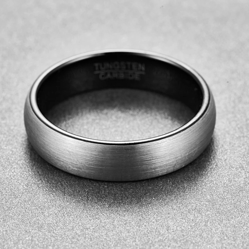 Argollas de matrimonio en tungsteno martillado - Sortijas de boda