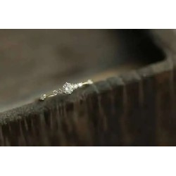 Anillo de compromiso en oro 14k