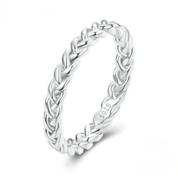 Argolla en plata para hombre - argolla clásica plateada - joyas en plata