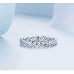 Argolla en plata para hombre - argolla clásica plateada - joyas en plata