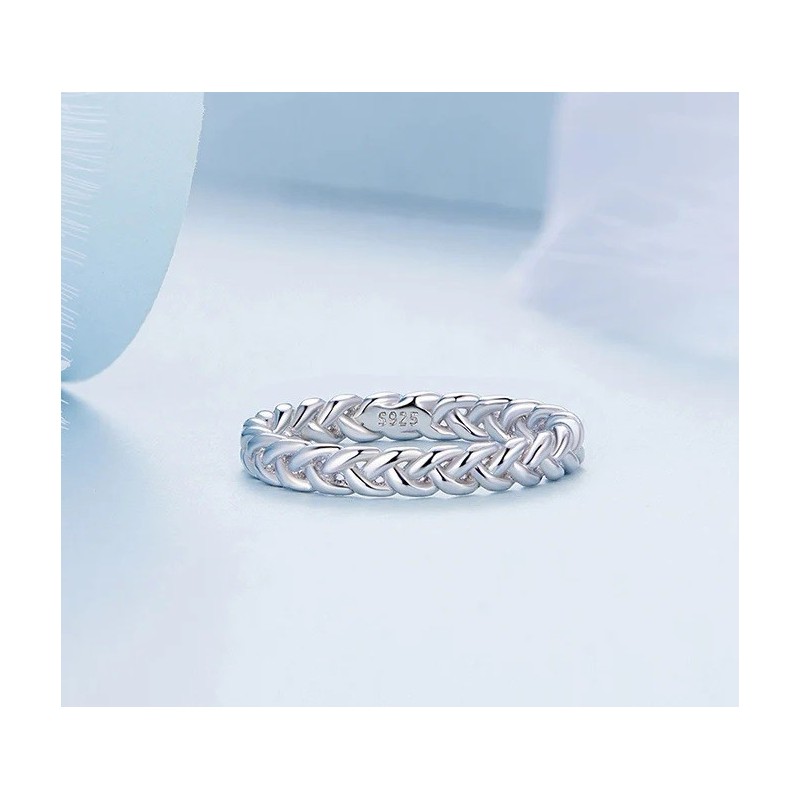 Argolla en plata para hombre - argolla clásica plateada - joyas en plata