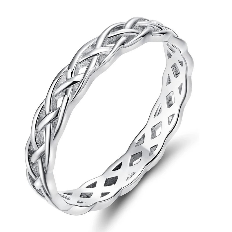 Argolla en plata para hombre - argolla clásica plateada - joyas en plata