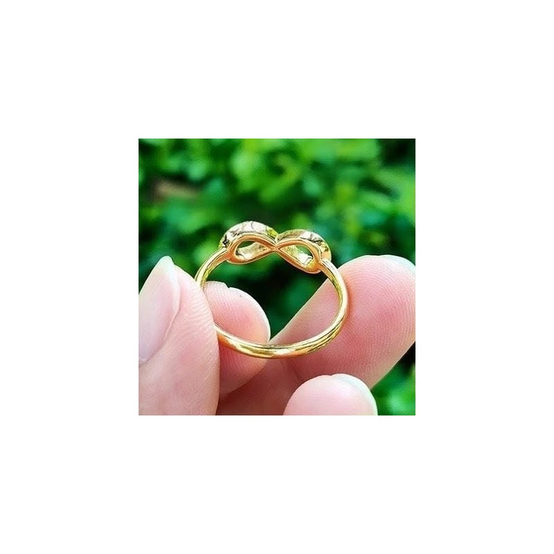 Anillo de compromiso en plata con moissanita - anillo para boda en plata