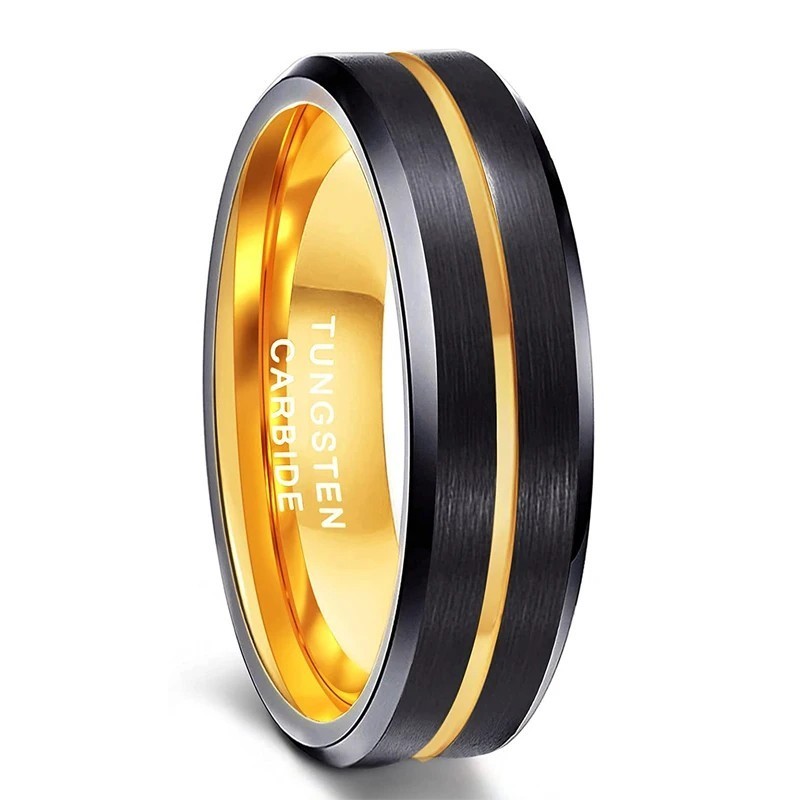 Argollas de matrimonio en tugnsteno - anillos de bodas  - sortijas bodas