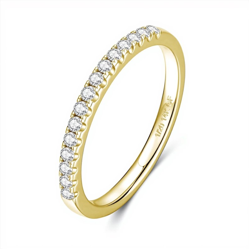 Anillo de compromiso en plata con moissanita - anillo para boda en plata