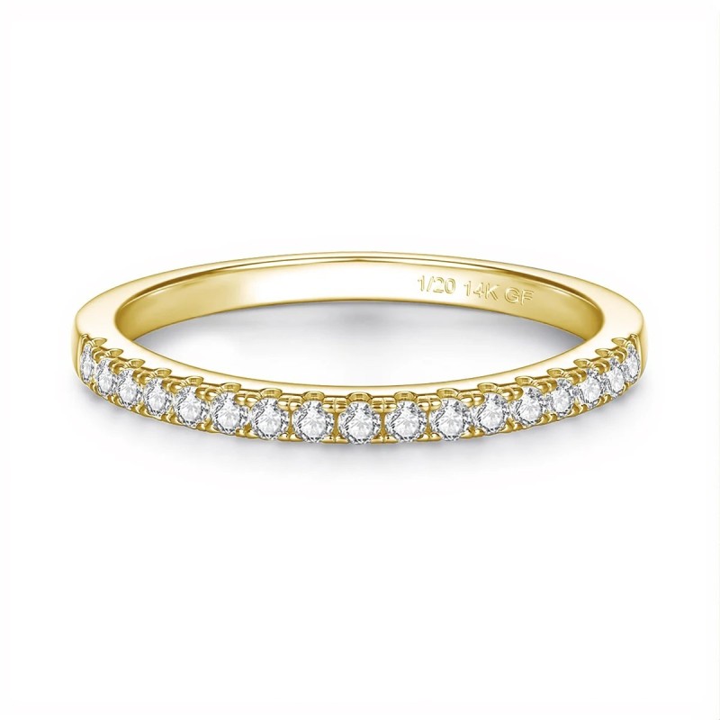 Anillo de compromiso en plata con moissanita - anillo para boda en plata