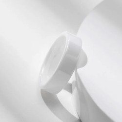 Argolla en plata para hombre - argolla clásica plateada - joyas en plata